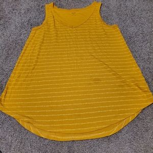 Yellow tank top